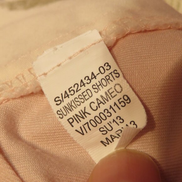 nwot GAP Sunkissed SHORTS Pink Cameo Size S (K568) - Picture 7 of 7
